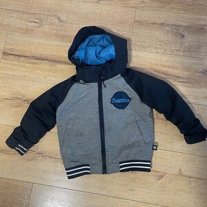 Burton Kids' Gray and Black snowboard jacket